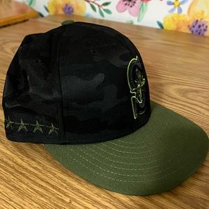 Seattle Mariners Navy Memorial Day Hat 7 3/8